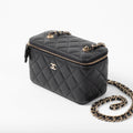 Chanel Long Vanity Black Caviar Gold Hardware (Series 32)