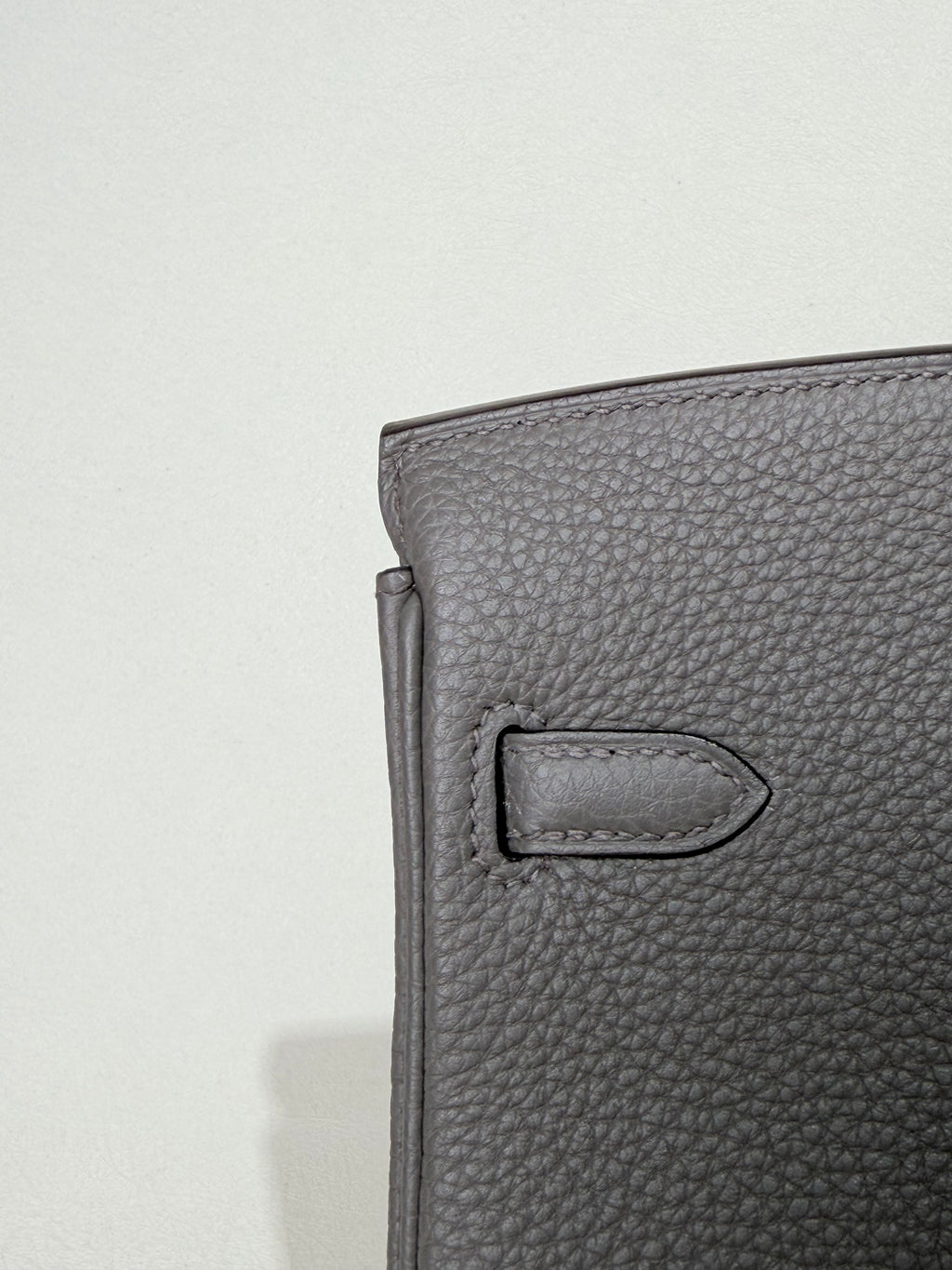 Hermès Birkin 25 Gris Etain Gold Hardware