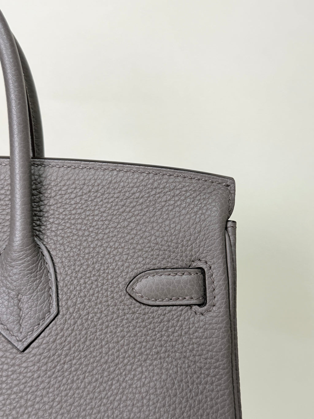 Hermès Birkin 25 Gris Etain Gold Hardware