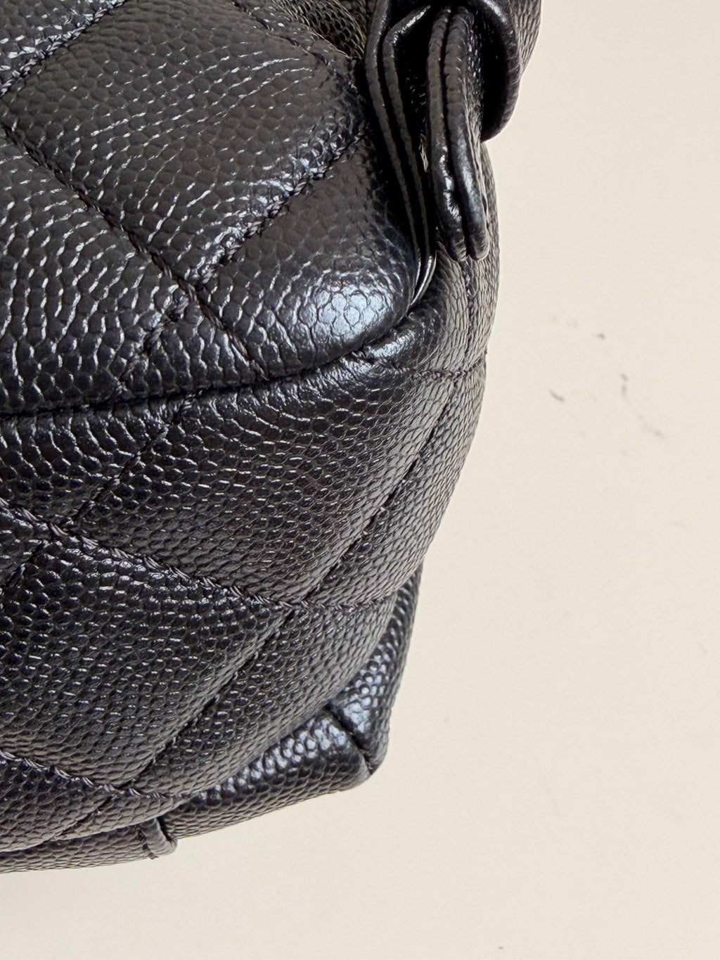 Chanel Mini Day Backpack in Black Caviar Gold Hardware