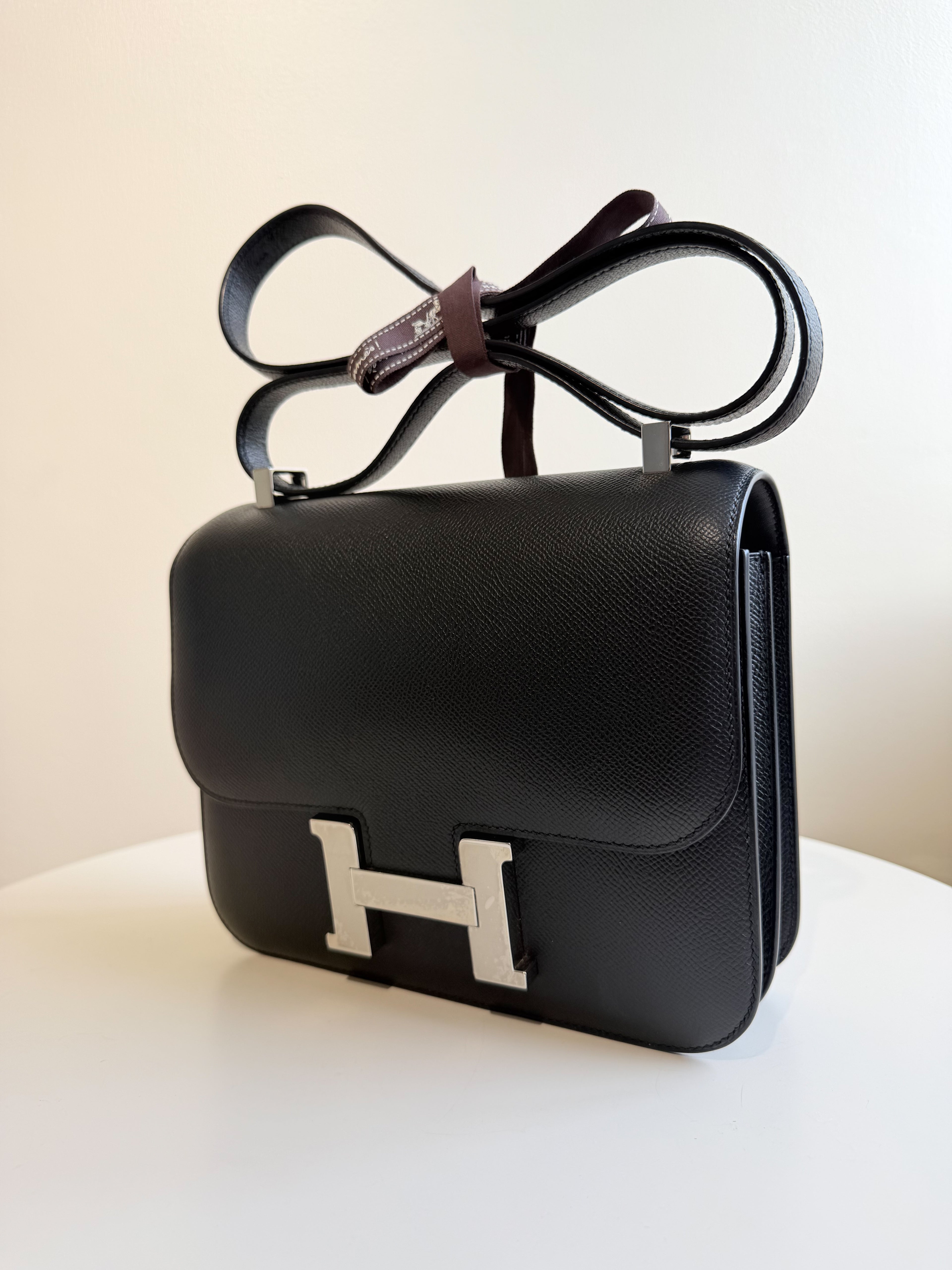 Hermès Constance 24 in Noir Palladium Hardware
