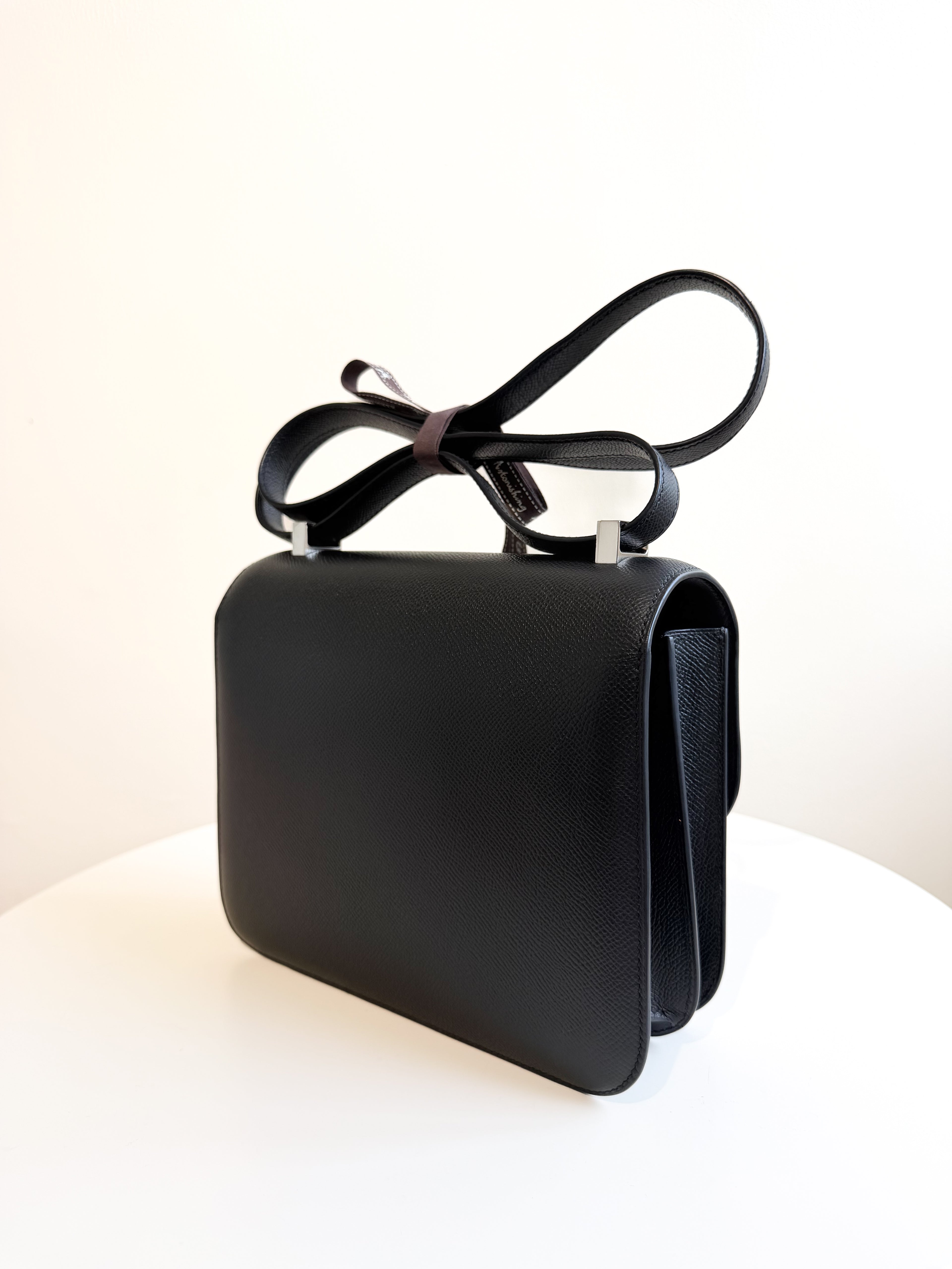 Hermès Constance 24 in Noir Palladium Hardware