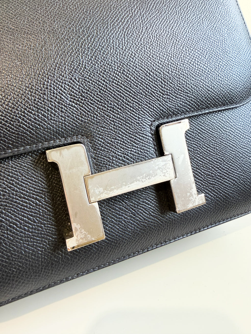 Hermès Constance 24 in Noir Palladium Hardware