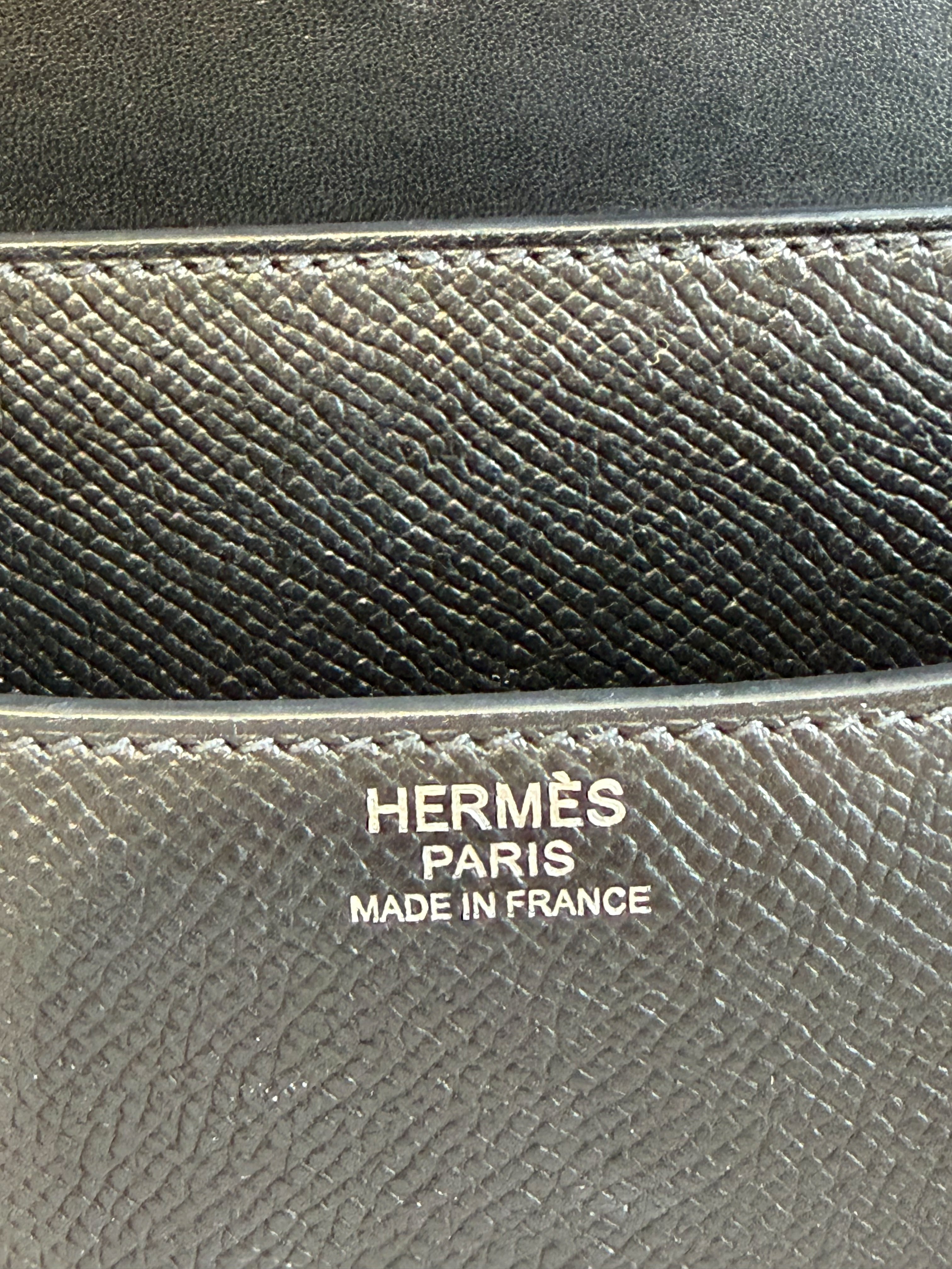 Hermès Constance 24 in Noir Palladium Hardware