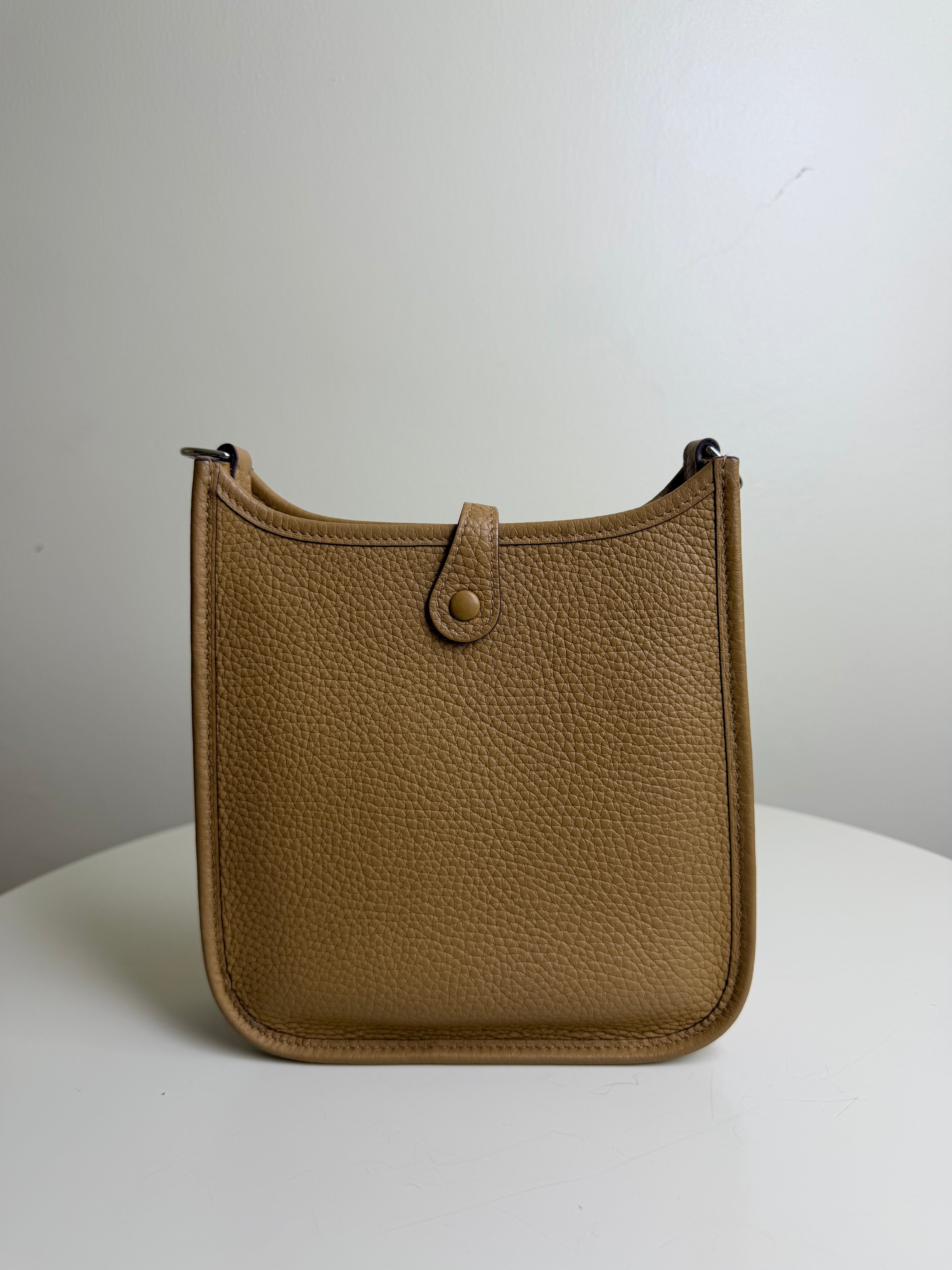 Hermès Evelyne TPM in Biscuit Gold Hardware