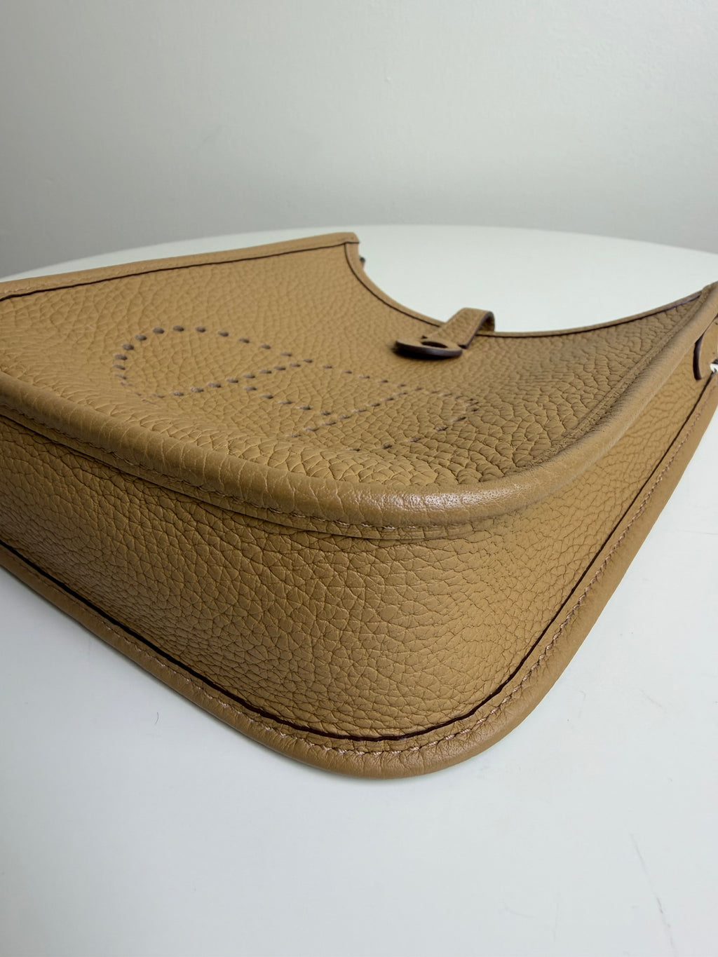 Hermès Evelyne TPM in Biscuit Gold Hardware