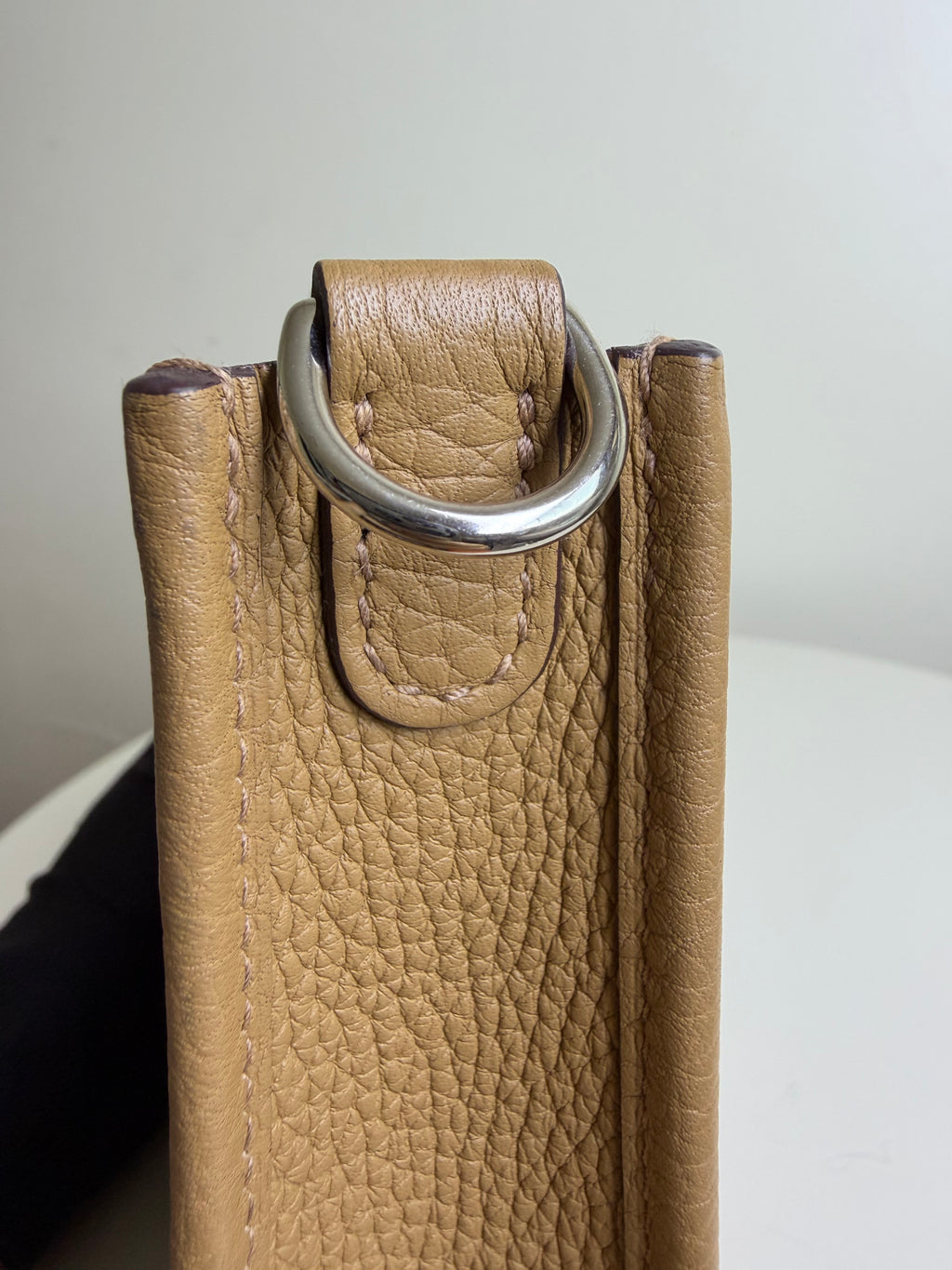 Hermès Evelyne TPM in Biscuit Gold Hardware
