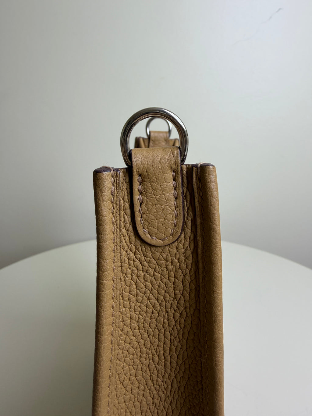 Hermès Evelyne TPM in Biscuit Gold Hardware